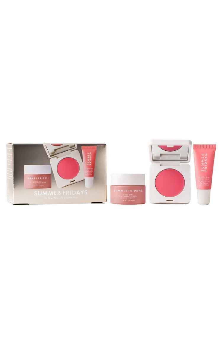 Set Summer Fridays Crema Rubor Bálsamo Labial