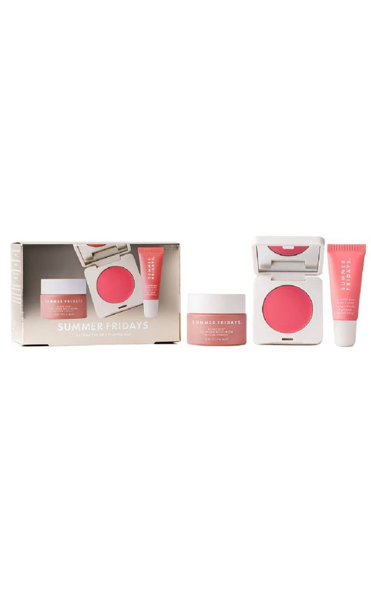 Set Summer Fridays Crema Rubor Bálsamo Labial