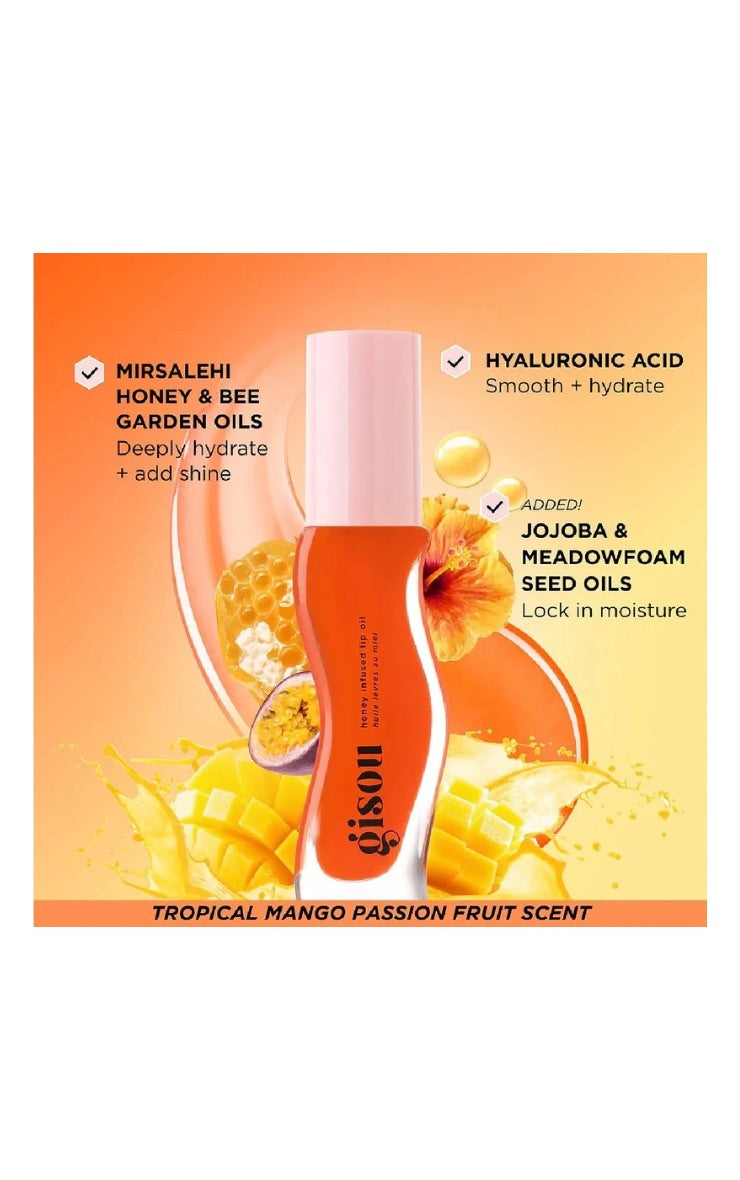 Gisou Honey Infused Lip Oil Mango Passion Punch